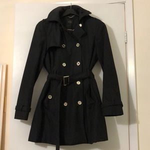 Calvin Kien size small spring/fall pea coat black